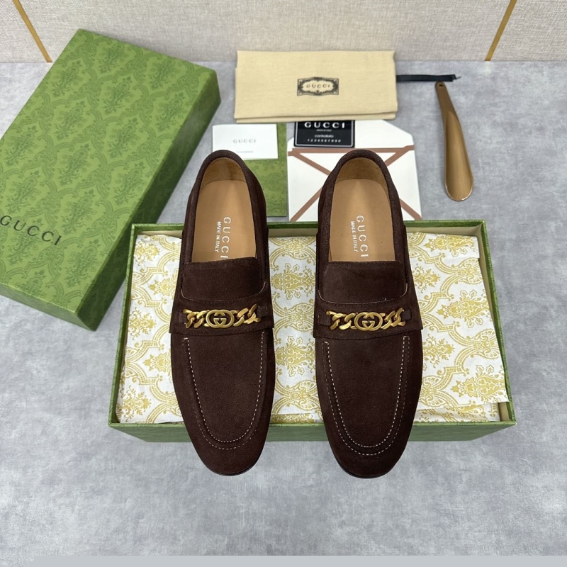 G*u*i leather shoes
